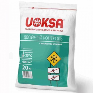 УОКСА Двойной Контроль (-25) с мраморной крошкой (20кг)