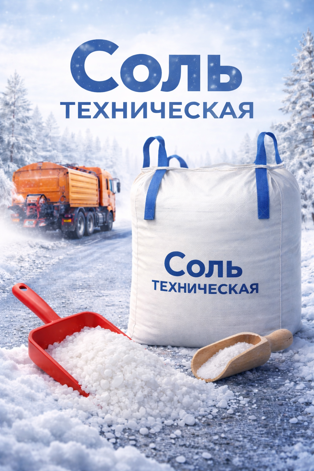 Техническая соль — купить с доставкой по Москве и МО